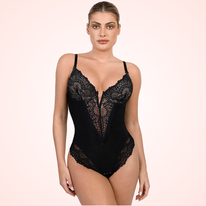 Women's Shaping Lace Bodysuit Shapewear