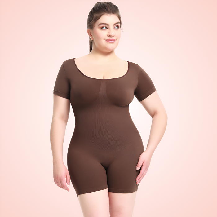 Women Plus Size Shaping Jumpsuit