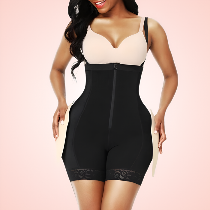 Shapewear Shorts with High Waist Trainer and Straps Designed for Tummy Control