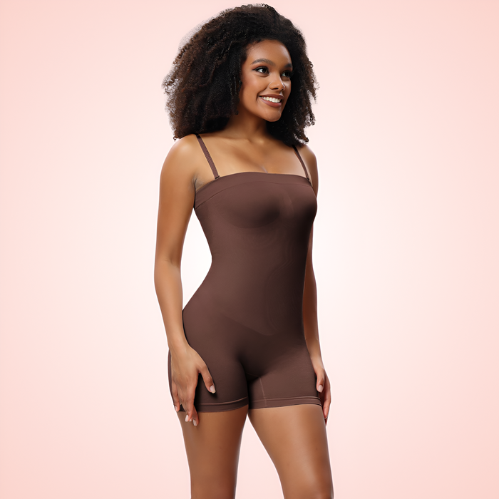 Women Shaping Bodysuit with Detachable Straps