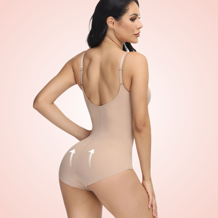 Low Back Booty Lift and Tummy Control Shaping Bodysuit