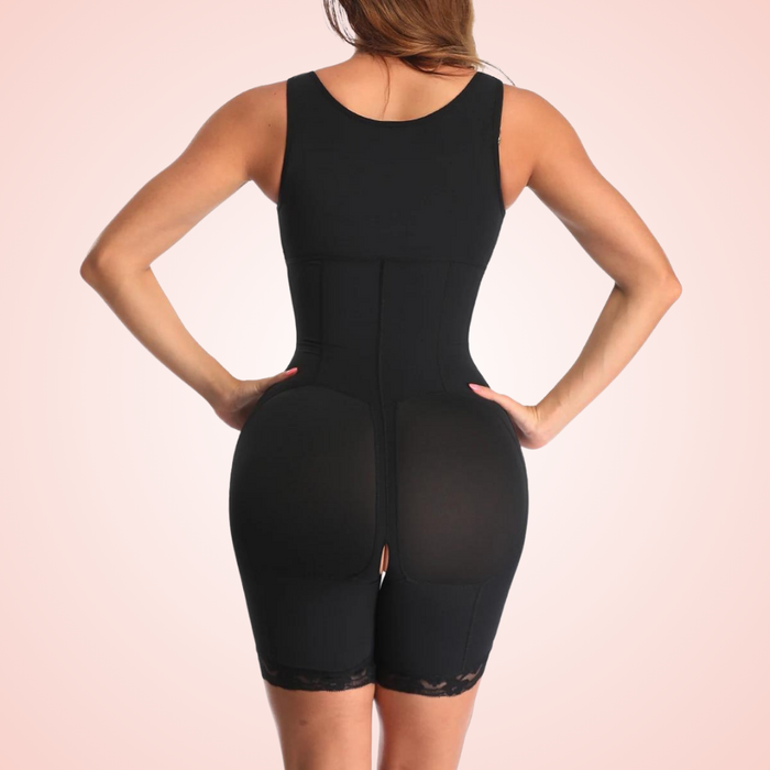 Booty Lift and Tummy Control Mid Thigh Shaping Bodysuit